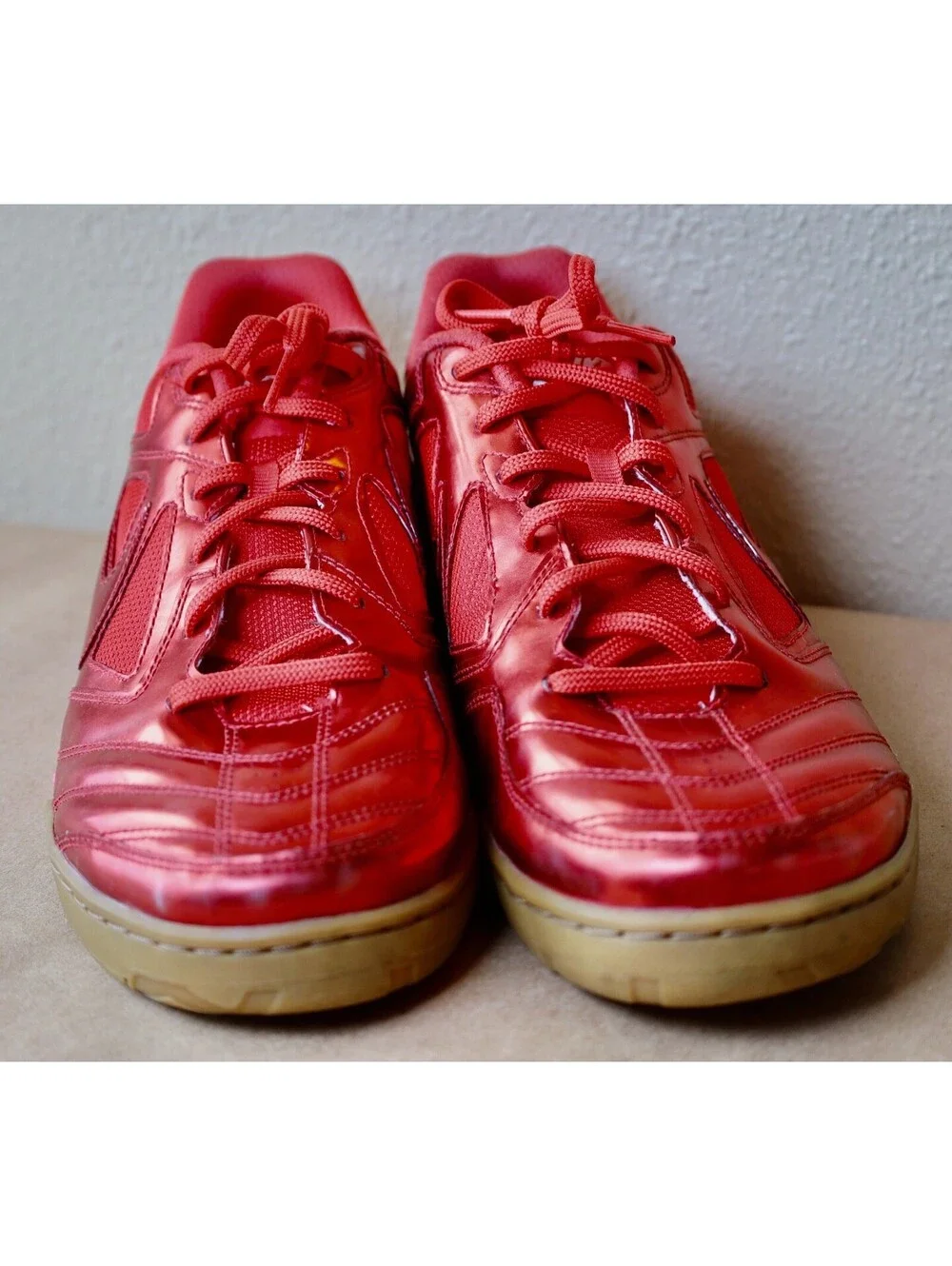 Size 11 - Nike Gato LV8 Metallic Light Crimson Mens